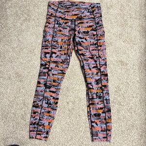 Lulu lemon fast and free high rise tight 25”